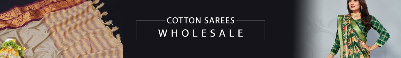 Wholesale Cotton Sarees Wholesale